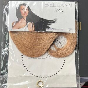 Clip-In Bangs #27 Strawberry Blonde Bellami Side Swept Human Hair